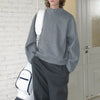 Solid Half-Zip Long Sleeve Top