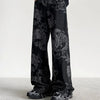 Dragon Pattern Chinese Style Classic Denim
