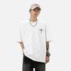 New-Millennium Relaxed-Cut Freedom Hip Hop Print T-Shirt