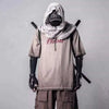 Dirty Faded-Wash Renegade Style Tactical T-Shirt