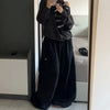 Black Seoul Oversize High-Rise