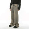 Mosaic Chic Wornout Bell Leg Denim