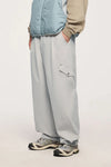 Y2K Wide Leg Pantolon, kombin görünüm — Navra Wear