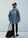 Classic Relaxed Eastern Spliced Denim Jacket
