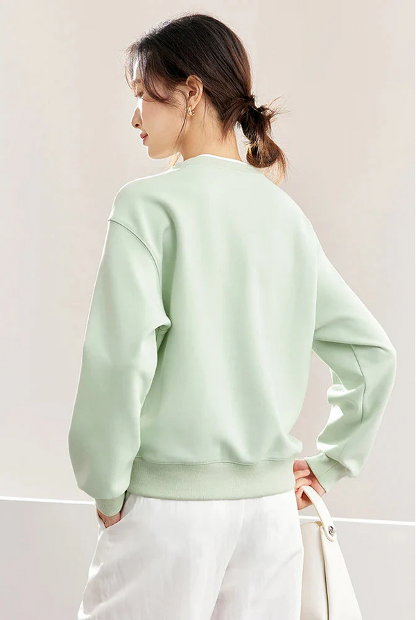 Autumn Stitch-Craft Snug Sweatshirt alternatif görünüm