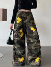 Star-Studded Relaxed Street Pants