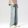 2000s Modern Easy Cut Elastic Waist Denim