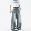 Durable Slightly Bell Western Style Bell Leg Denim