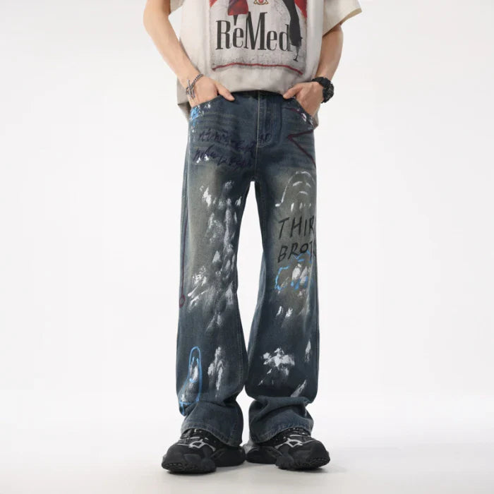 Denim Game Strong Classic Graphic Relaxed Denim