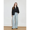 Chic Mid Waist Stonewashed Denim