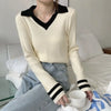Women Chilled Chic Slim Fit Knitted Sport-Collar T-Shirt