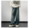 Vintage Baggy Hip-Hop Baskılı Jean Pantolon, kombin görünüm — Navra Wear