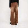 Relaxed Slim Fit High-Rise Wide Denim