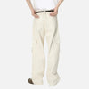 Trendy Solid Washed Indigo Street Jeans
