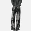 Durable Metro Black Batik High Denim