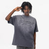 Vibrant Stamped Illustrated T-Shirt