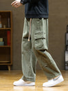 Relaxed Straight Multi-Pocket Field Pants