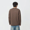 Insulated Everyday Line-Pattern Long Sleeve T-Shirt