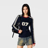 Women Iced Classic Epoch Spliced Slim Fit T-Shirt