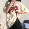 Women Polished Wide-Body Faded Era Warm-Season T-Shirt
