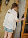 Cover-Up Knit Detail Lace Chic Hop Hip WOmen Cardigan