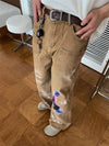 2000s Laidback Bottoms Cyber Brown Relaxed Denim