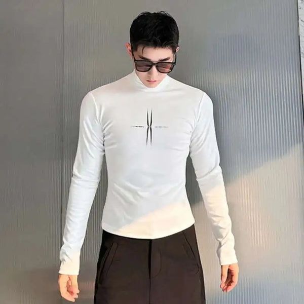 Printing Pattern Long Sleeve T-Shirt