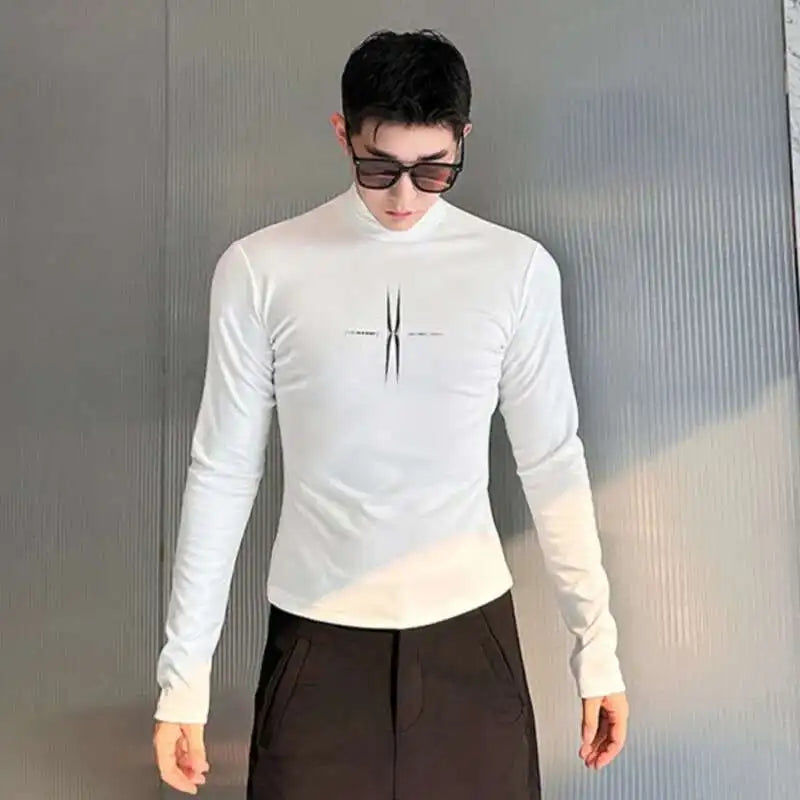 Printing Pattern Long Sleeve T-Shirt