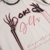 Designed Anti-Establishment Shadow-Print Short Sleeve T-Shirt