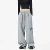 Wide Leg Hip-Hop Baskılı Jogger, önden görünüm — Navra Wear