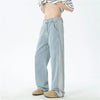 Vintage Düz Kesim Jean Pantolon, stil görünüm — Navra Wear