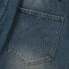 Stargazer Patch Denim Shorts