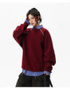 Bisiklet Yaka Sweatshirt, kombin görünüm — Navra Wear