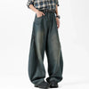 Nostalgic Western Style Easy Cut Denim