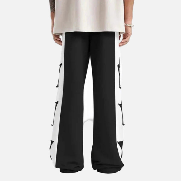 Wide Leg Yıldız Baskılı Jogger alternatif görünüm