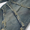 Bol Kesim Jean Pantolon, yakın çekim — Navra Wear