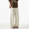 Wide Leg Batik Desenli Jogger, arka görünüm — Navra Wear