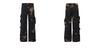 2000s Chic Luxury Heritage Batik Utility Denim