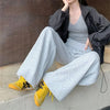 Y2K Wide Leg Jogger, yan görünüm — Navra Wear