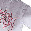 New-Millennium Revival Letter Thread-Work Tie Dye Cotton T-Shirt