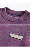 Patchwork Sweatshirt, kombin görünüm — Navra Wear