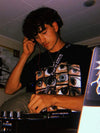 Shadow Throwback Drop-Shoulder Shadow-Print T-Shirt