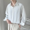 K-Style Plain Solid Casual Top