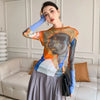 Heritage Stars-and-Stripes Style Slim Fit T-Shirt