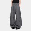 Refined Retro Slim Wide-Leg