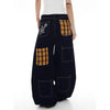 Black Durable Multi-Utility Denim Bell Leg Denim