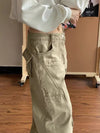 Faded Detail High-Rise Relaxed Denim