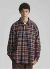 Archive Plaid Boxy Long Sleeve Top