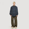 All-American Oversized Plaid Casual Top