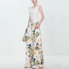 Heritage Western Style Summer Flower Denim